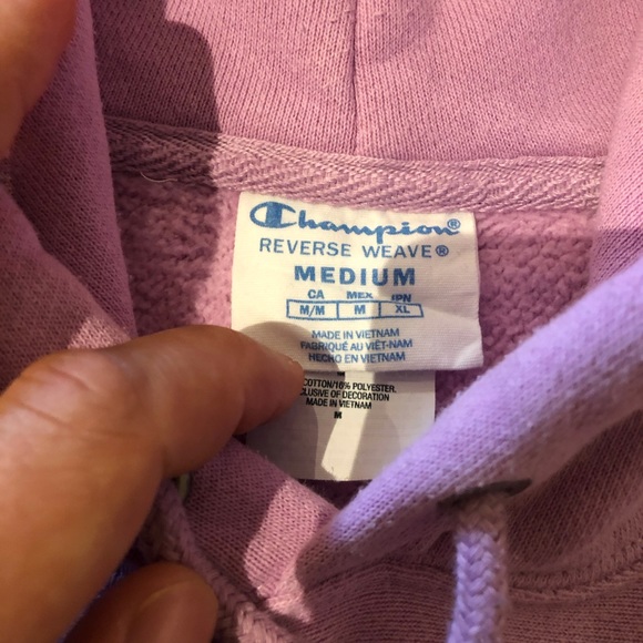 Champion Reverse Weave Hoodie size Women’s Medium - Picture 3 of 4